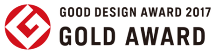 GOOD DESIGN AWARD 2017 GOLD AWARD